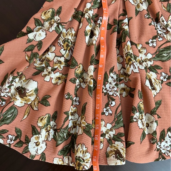 Haute Monde flowered dress. Size L sleeveless - Picture 12 of 12